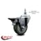 Service Caster 35 Inch Gray Polyurethane 12 Inch Threaded Stem Caster with Brake SCC-TS20S3514-PPUB-PLB-121315 - alternate 2